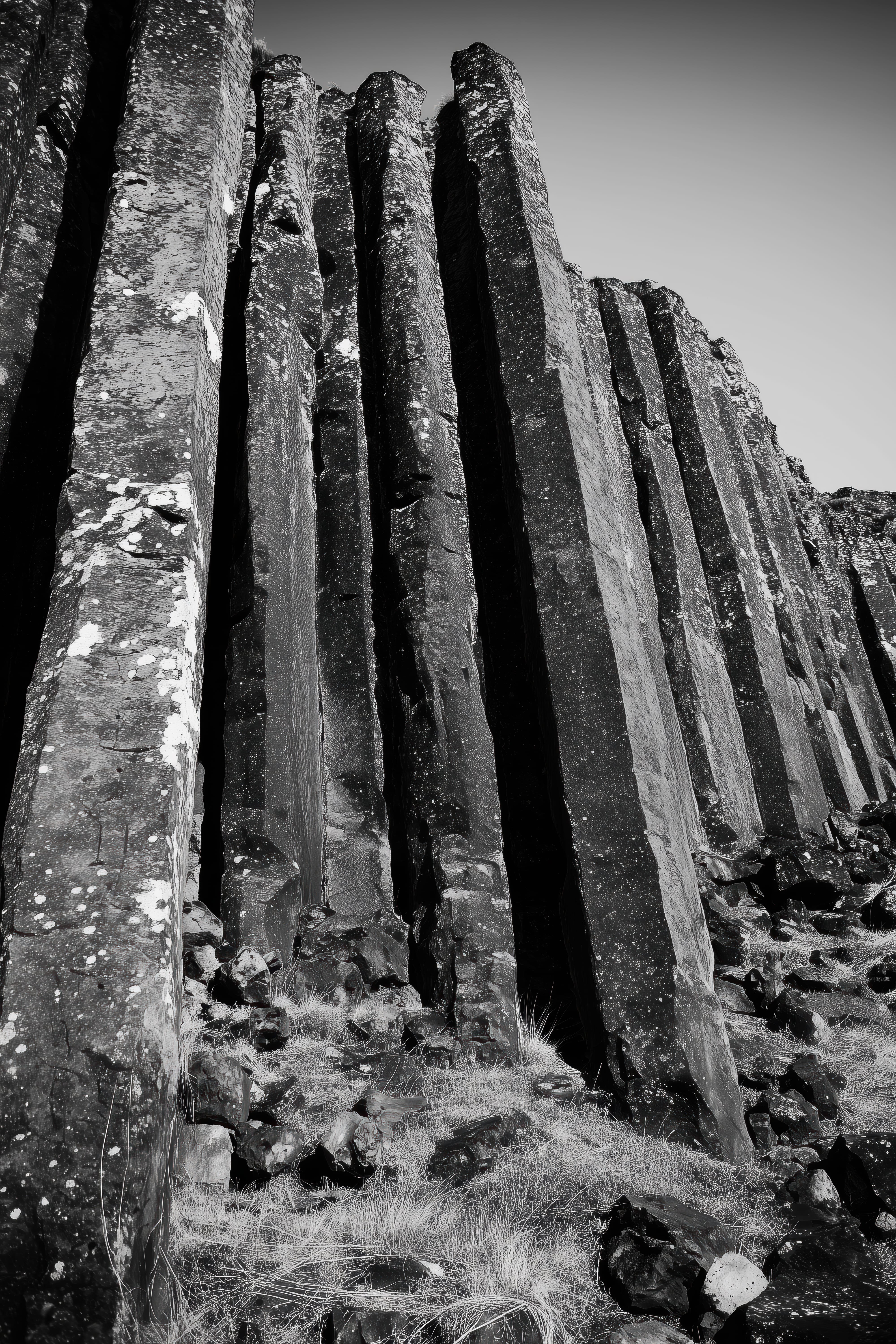 Basalt Colonnade — original art print
