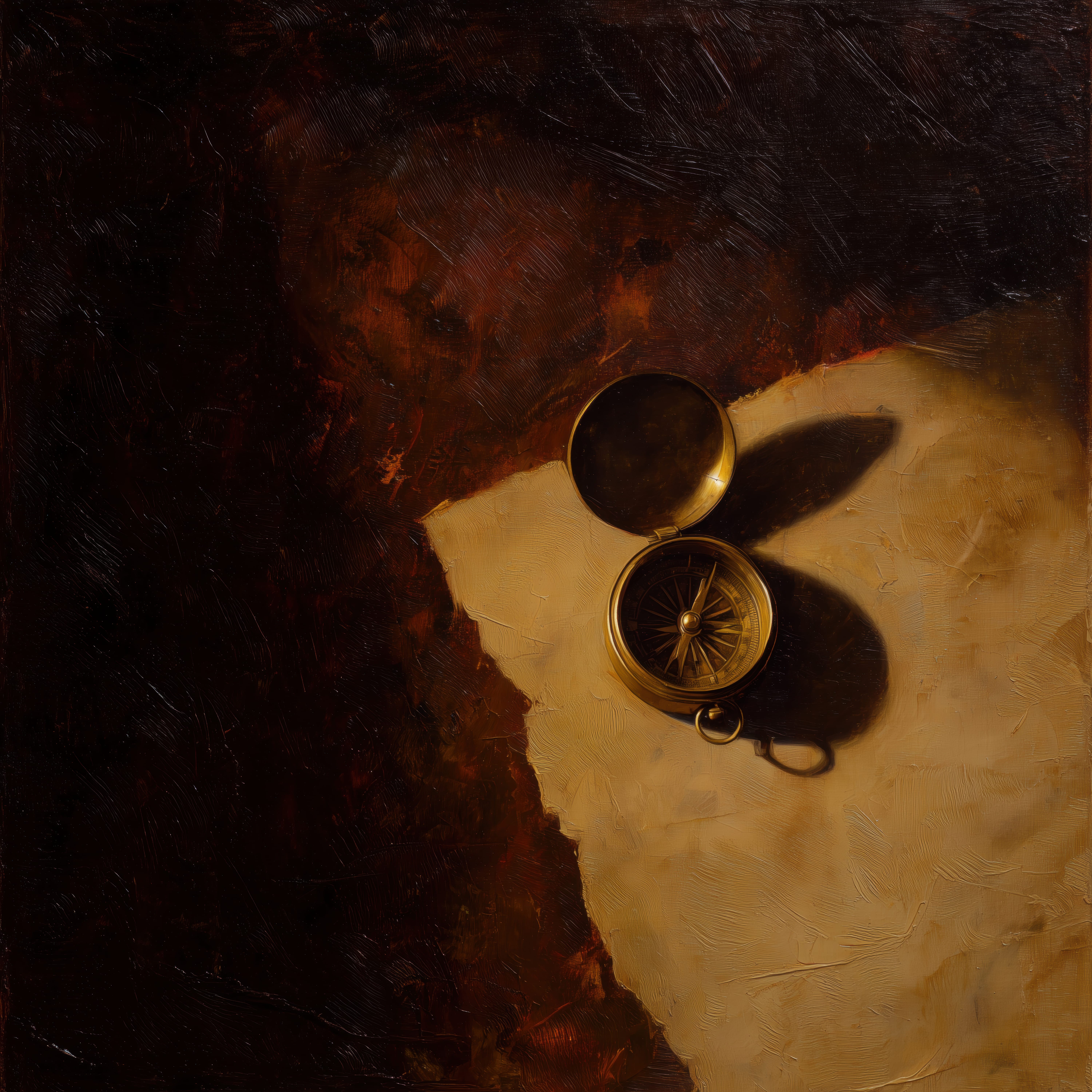The Open Compass — original art print