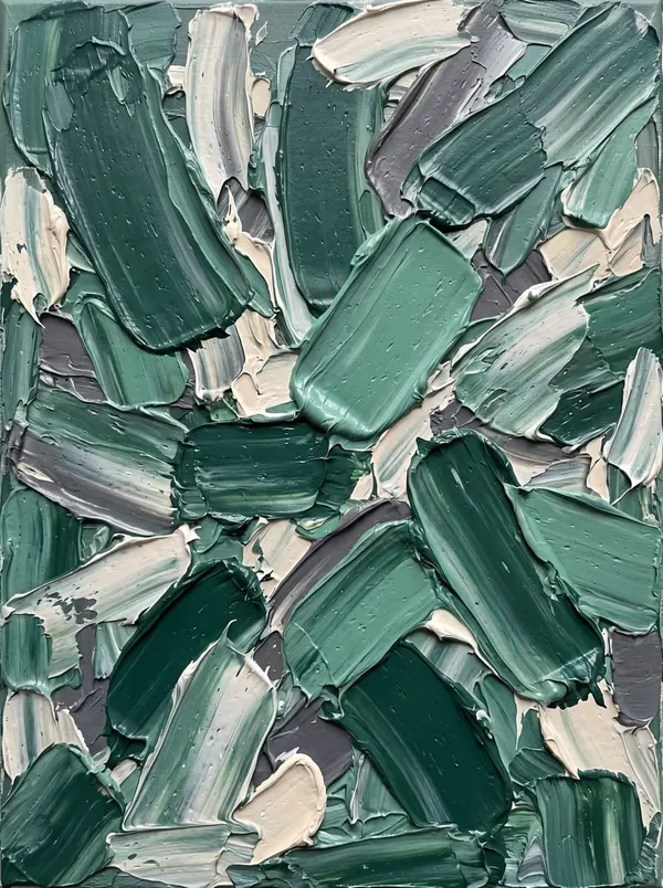 Pine Impasto print