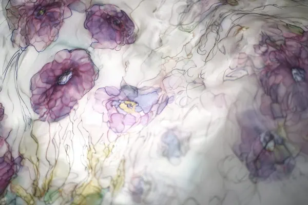 Ink on Silk II print