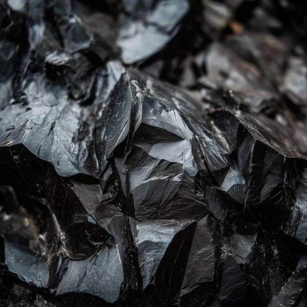 Obsidian Facets print