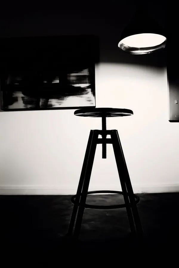 Iron Stool print