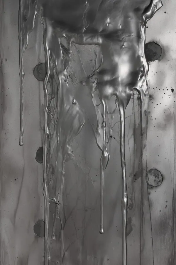 Chrome on Concrete print
