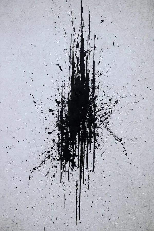 Ink Burst print