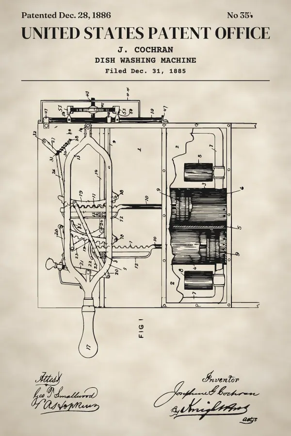 Cochrane dishwasher print