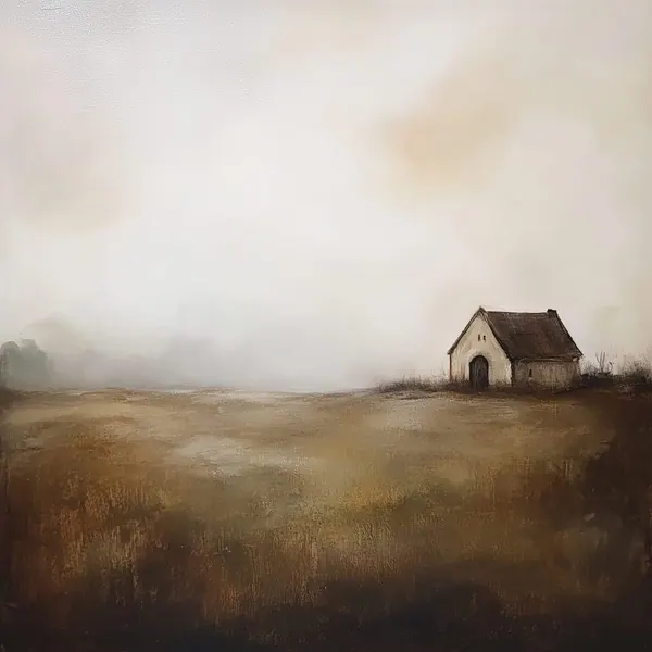 The Far Cottage print