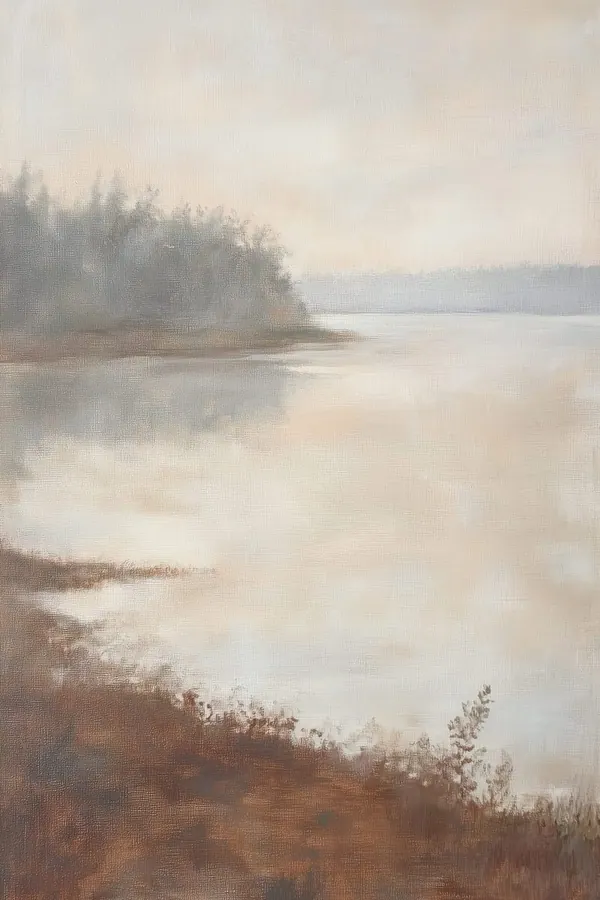 Lake at First Light print