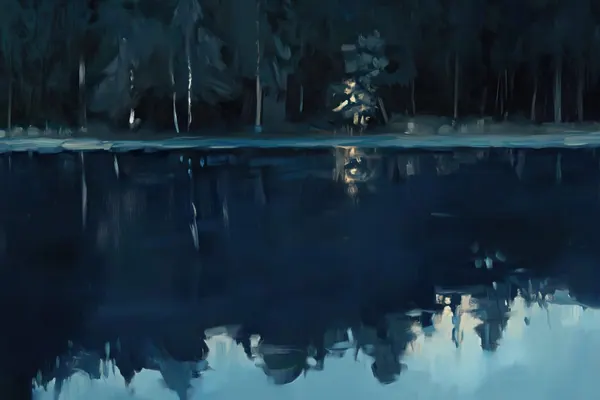 Twilight Water print