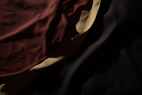 Oxblood Linen print