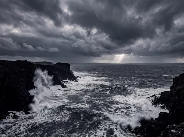 Stormy Coast print