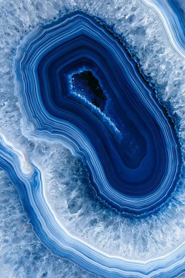 Agate Slice print