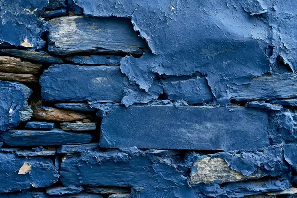 Cobalt Wall print