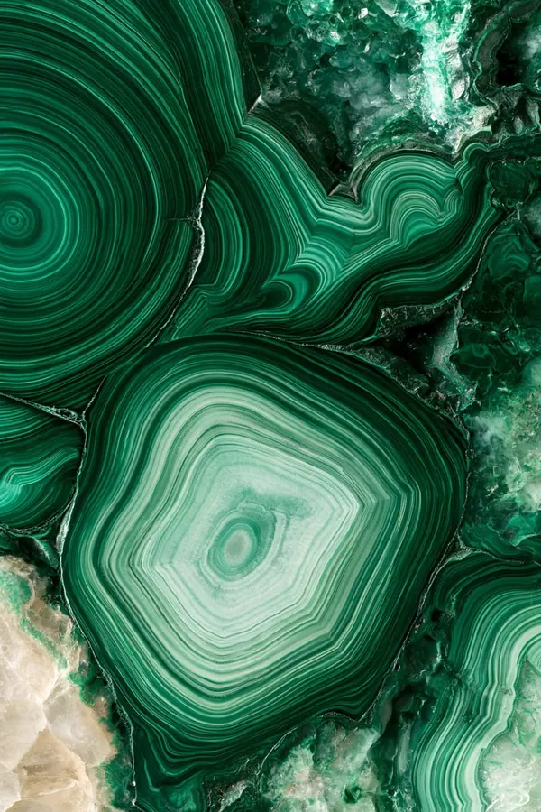 Malachite print