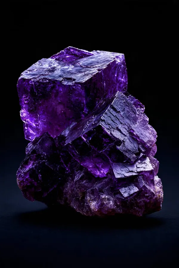 Fluorite Cubes print