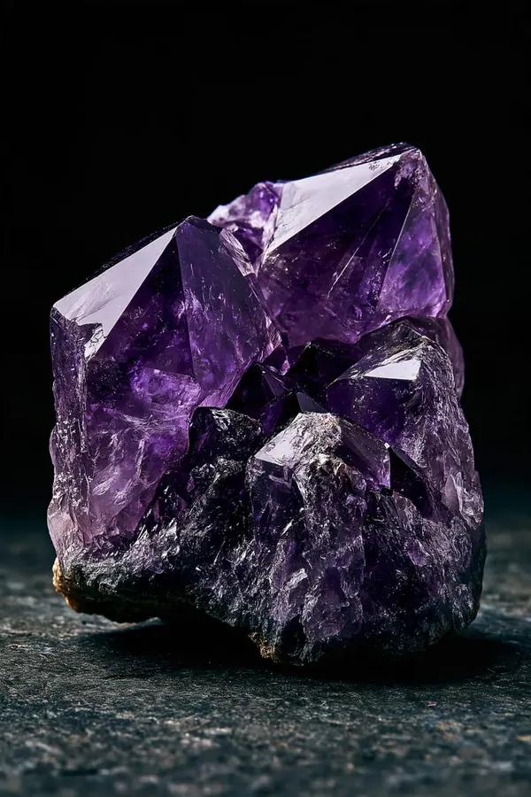 Deep Violet Cluster print