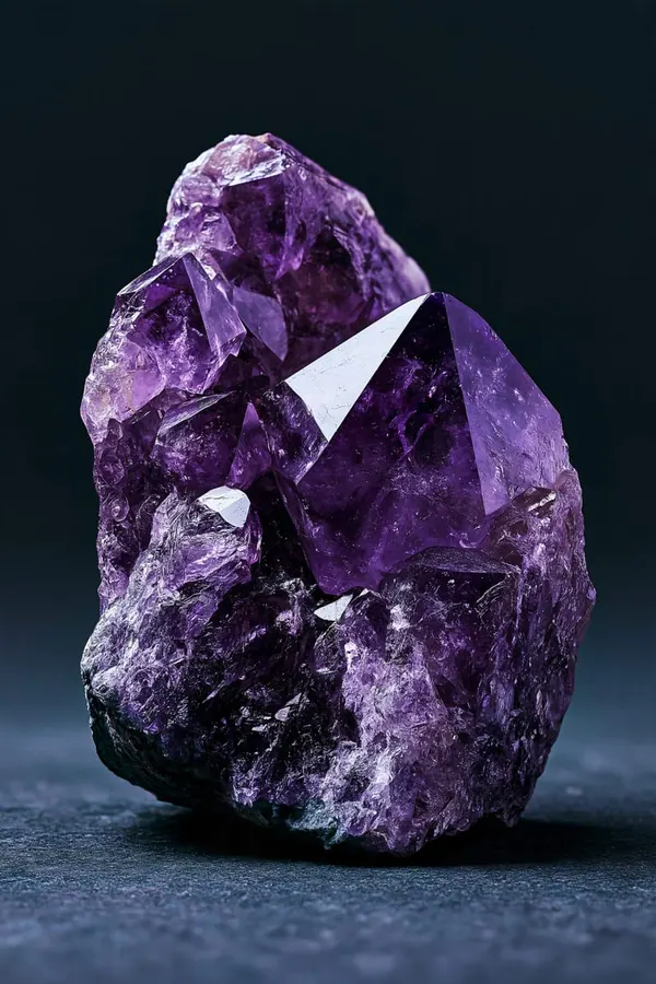 Indigo Amethyst print