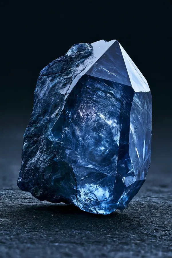 Sapphire Facets print