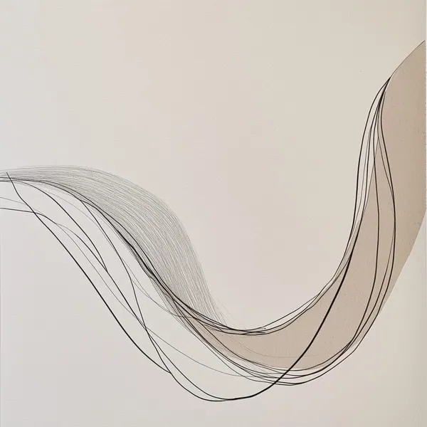 Wandering Line print