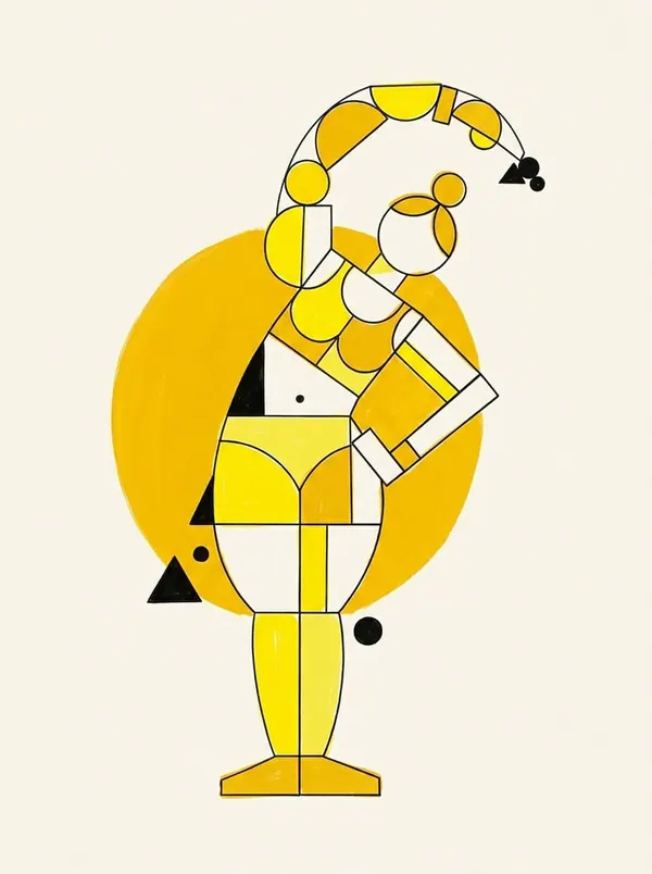 Side Stretch in Yellow print