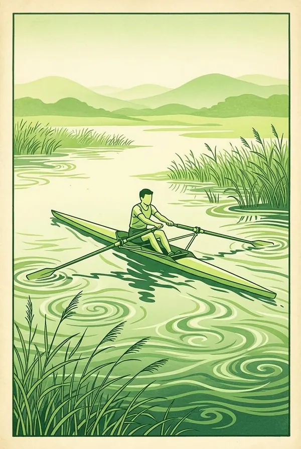 Morning Scull print