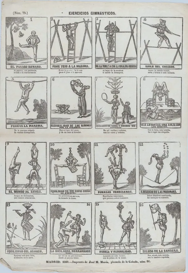 Gymnastic Exercises print