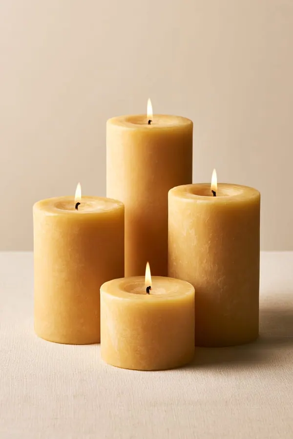 Beeswax Candles print