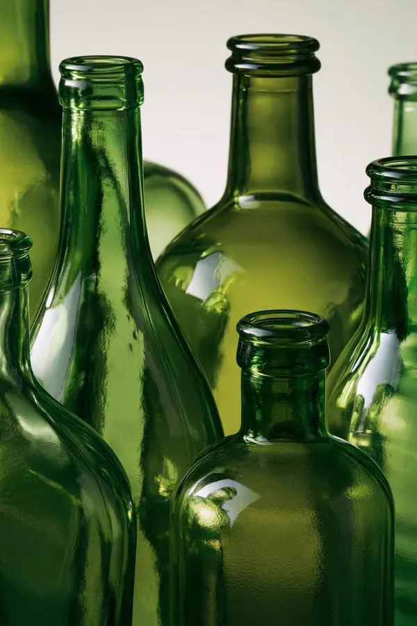 Green Glass print