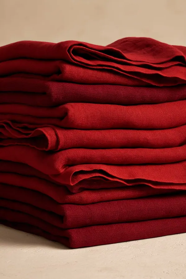 Scarlet Linen print