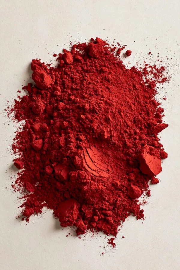 Vermilion Pigment print