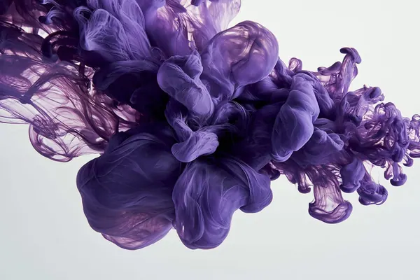 Indigo Plume print