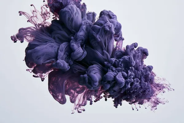 Violet Plume print