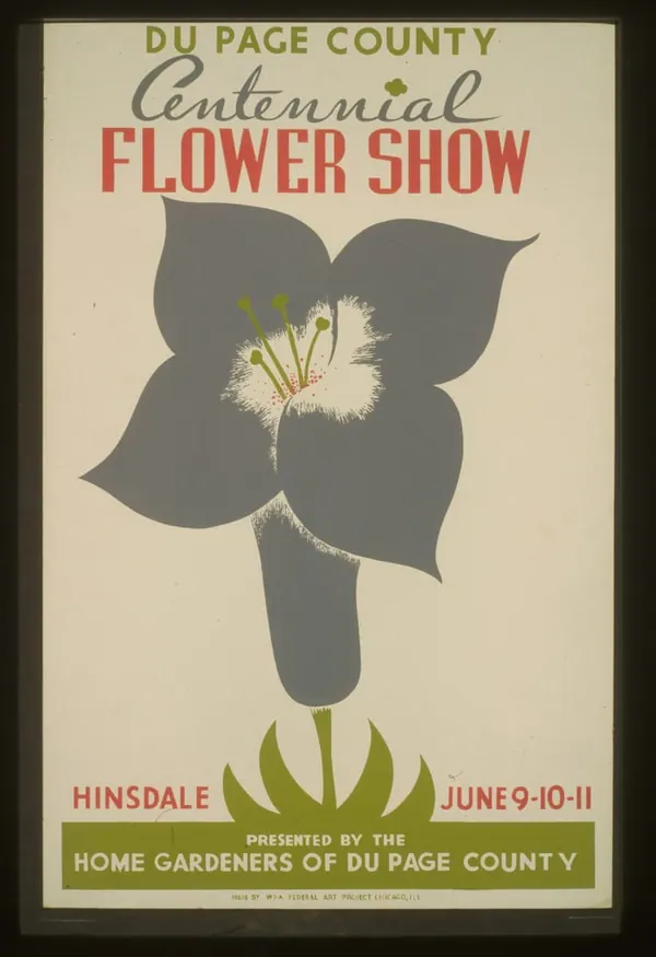 Flower Show print