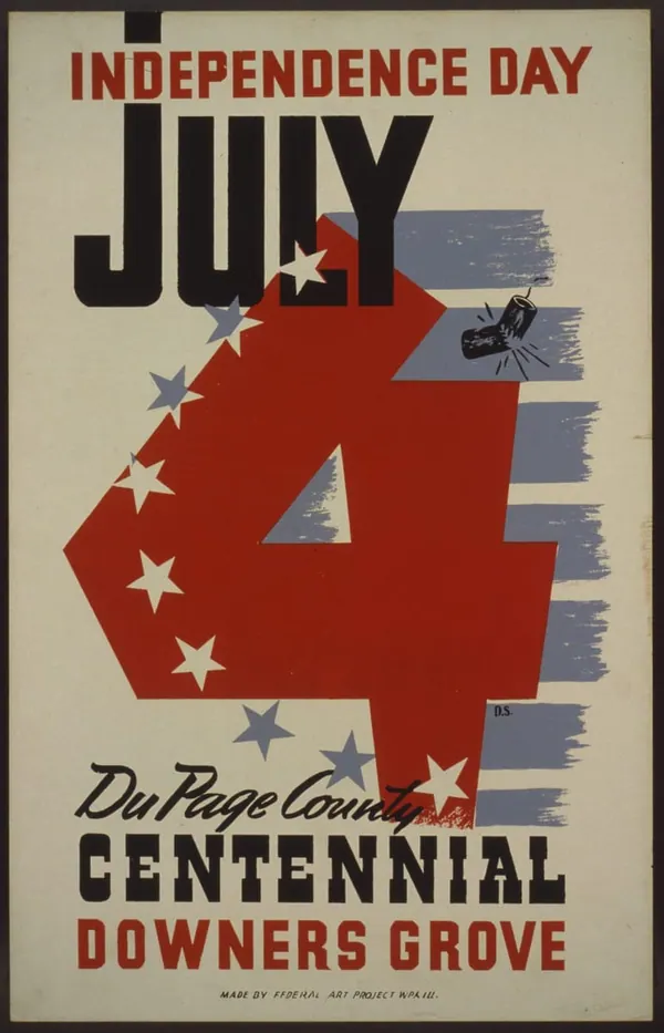 The Fourth of July print