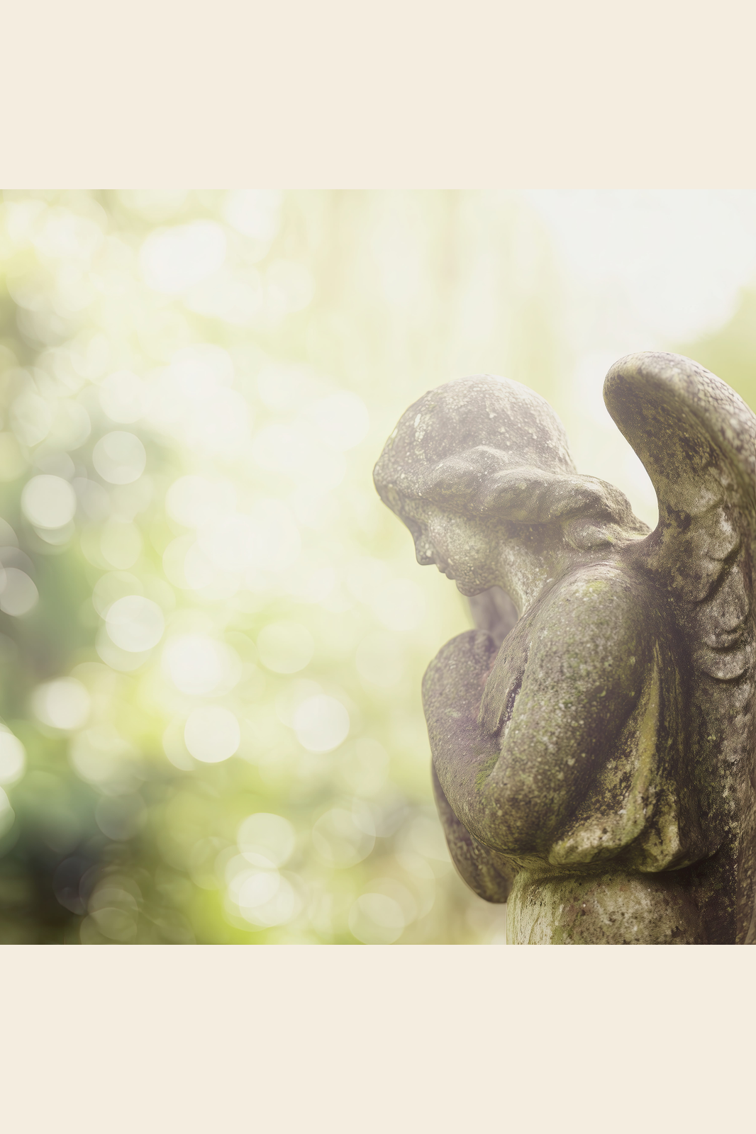 Garden Angel print