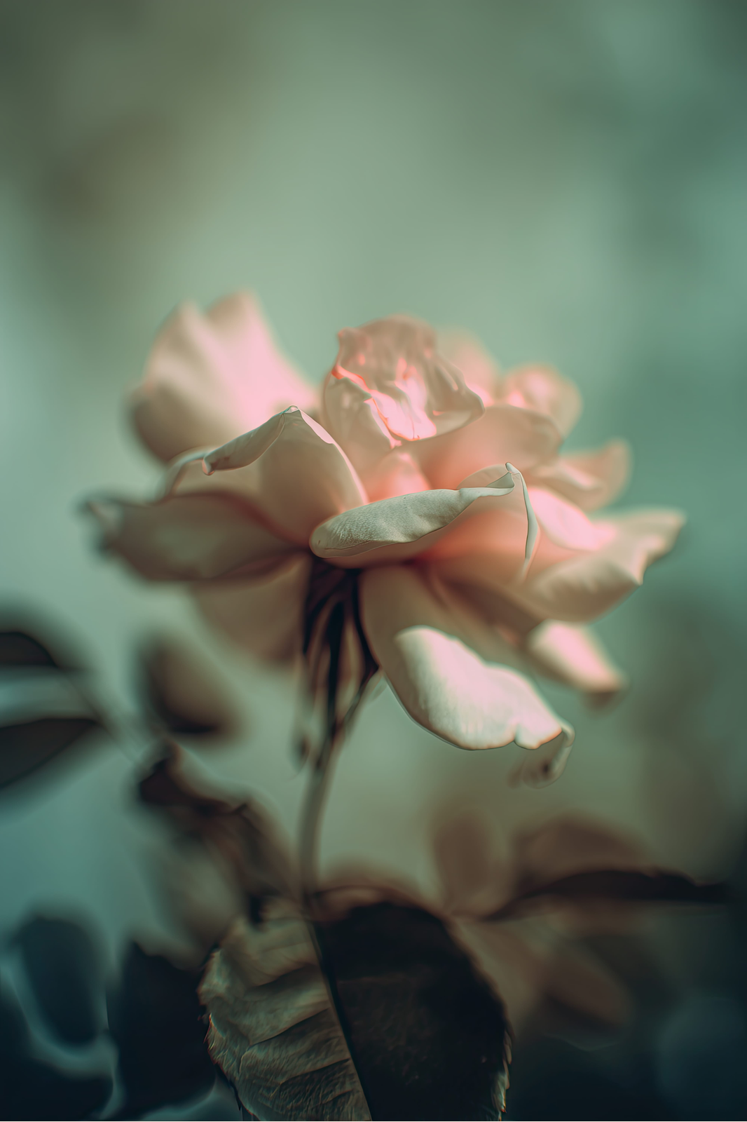 Powder Rose print