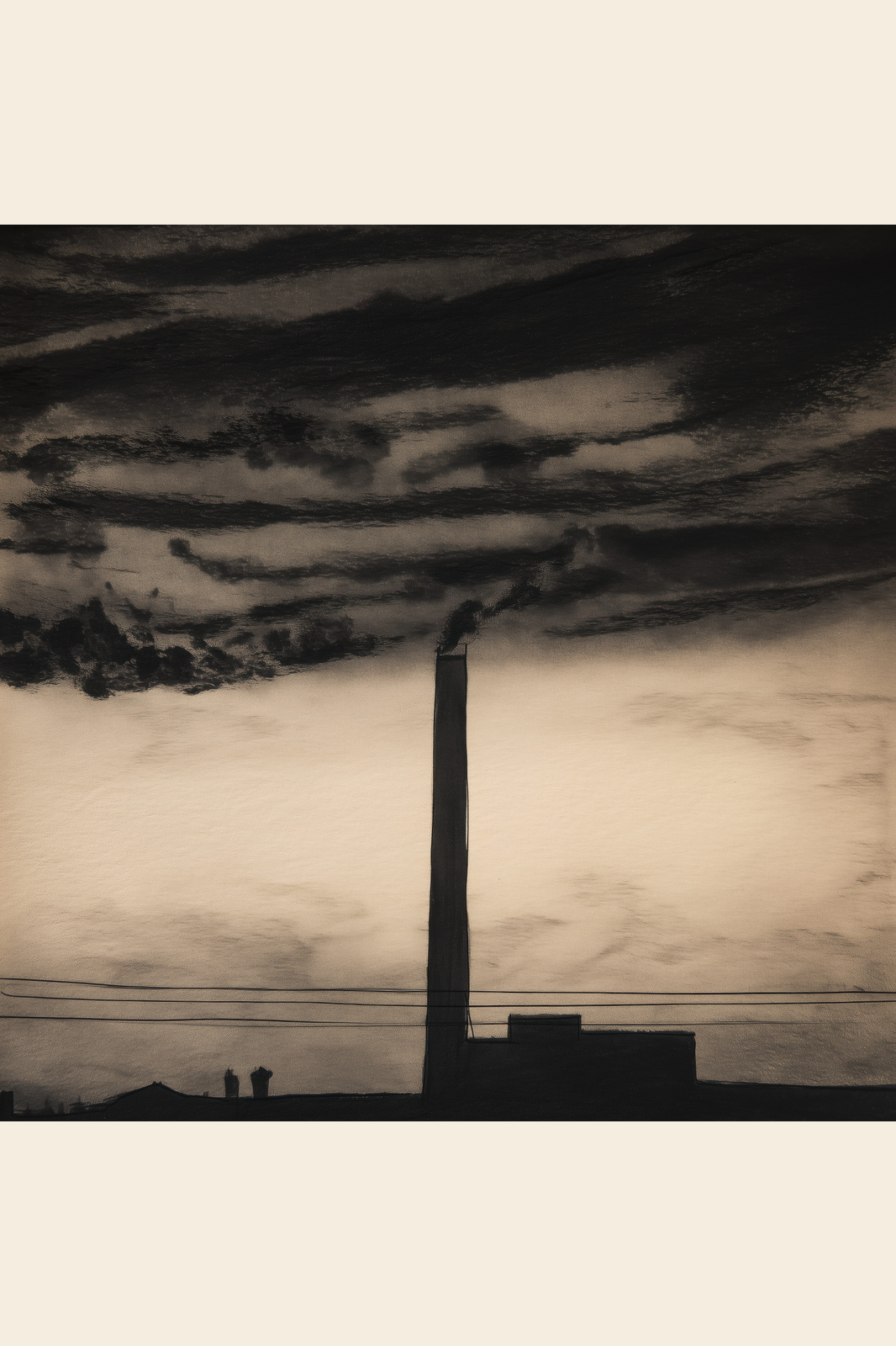 Chimney at Dusk print