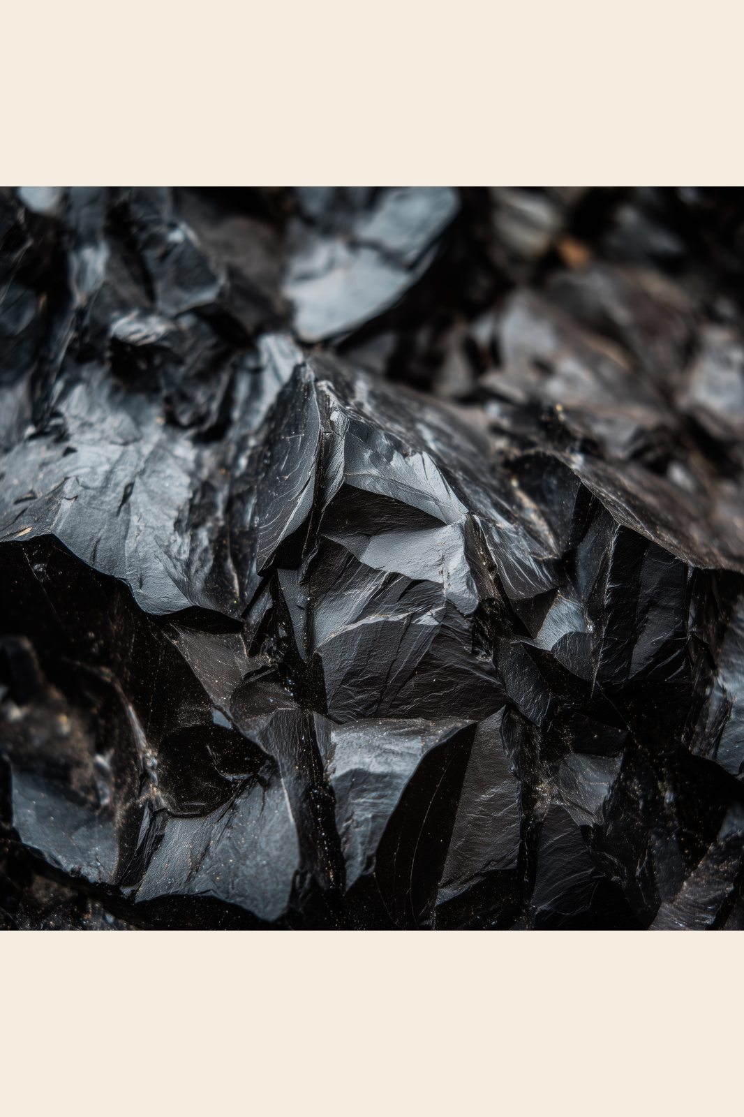 Obsidian Facets print