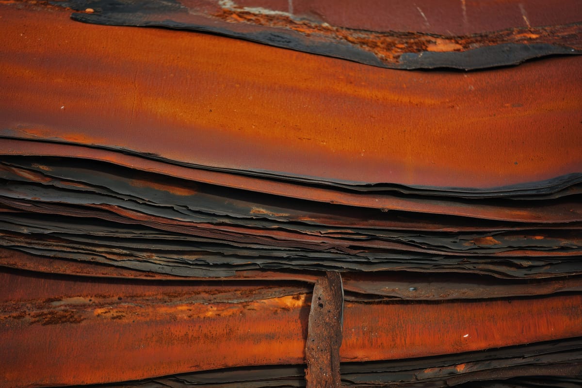 Rust Strata print