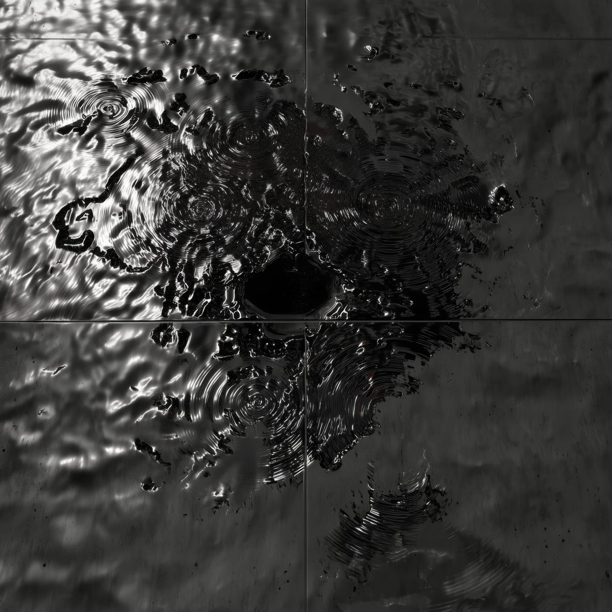 Metal Pool print