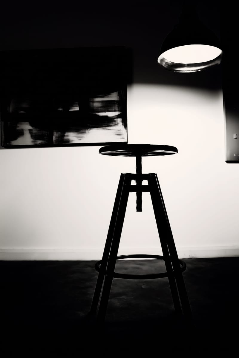 Iron Stool print