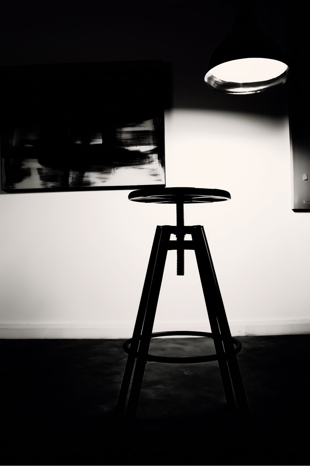Iron Stool print