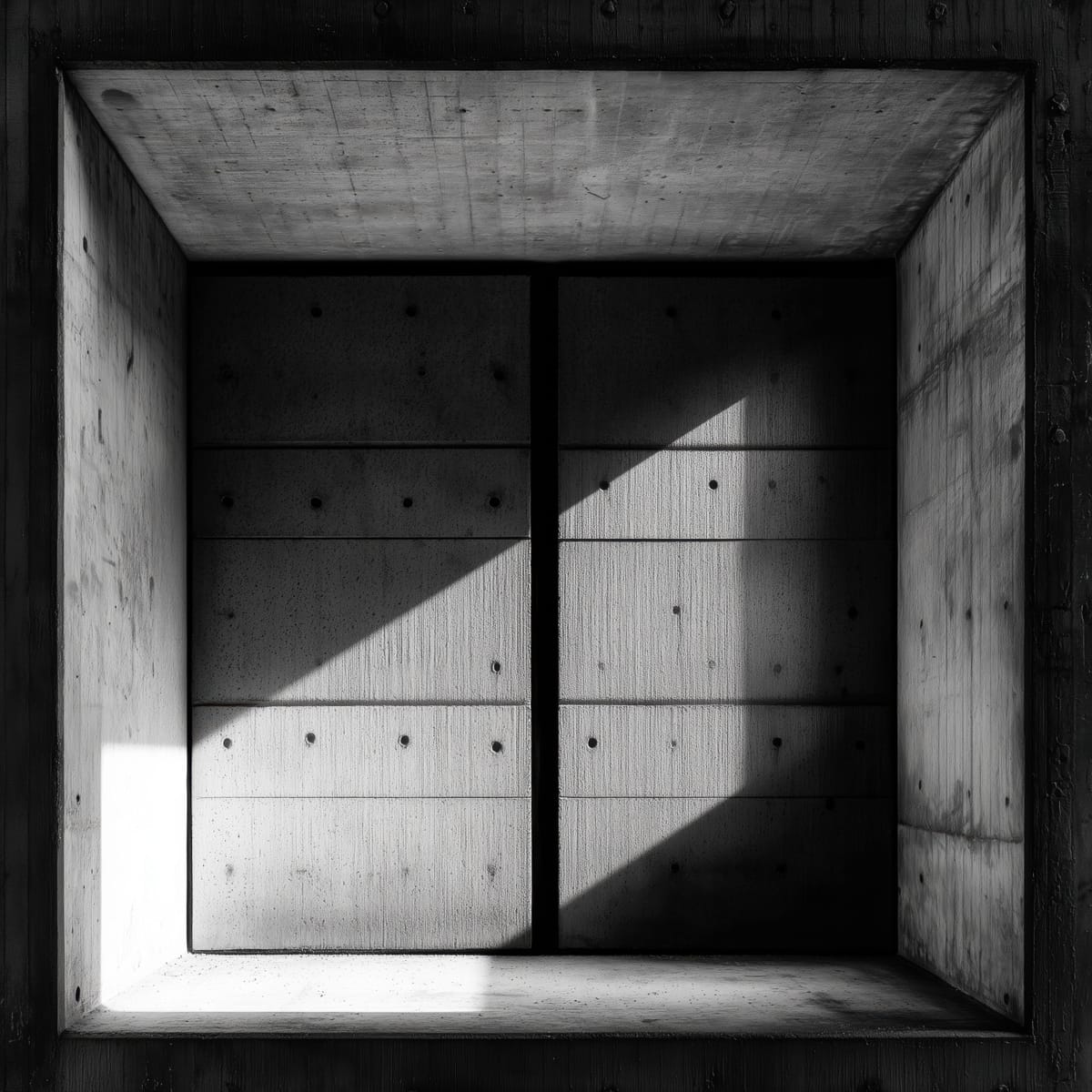 Concrete Window print