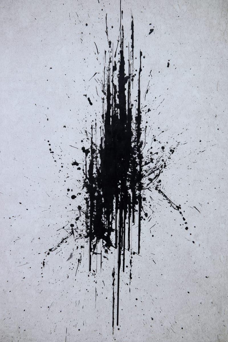 Ink Burst print