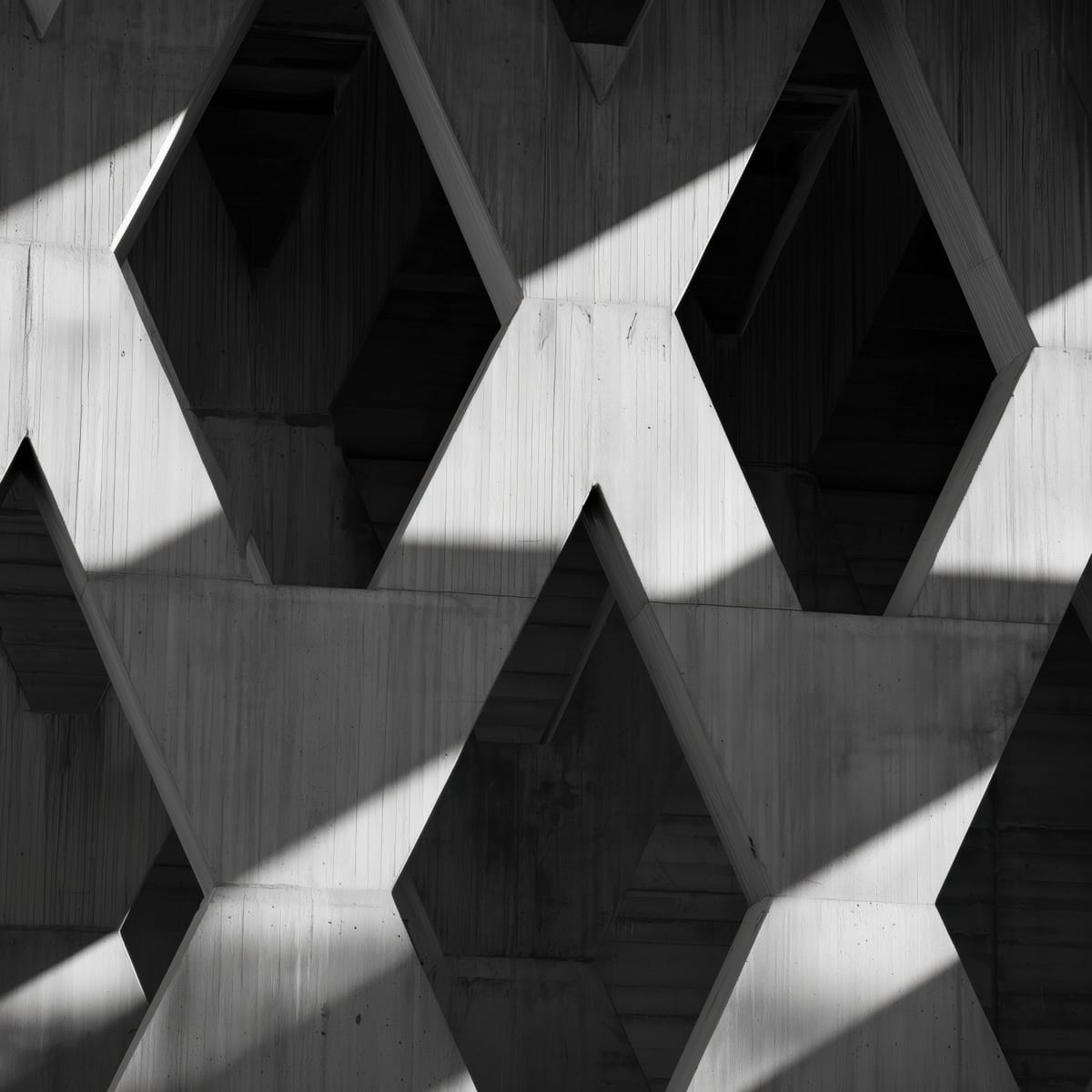 Crossed Beams print