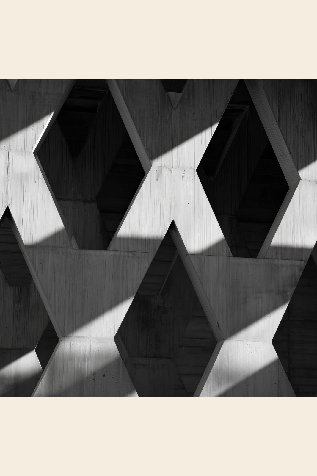 Crossed Beams print
