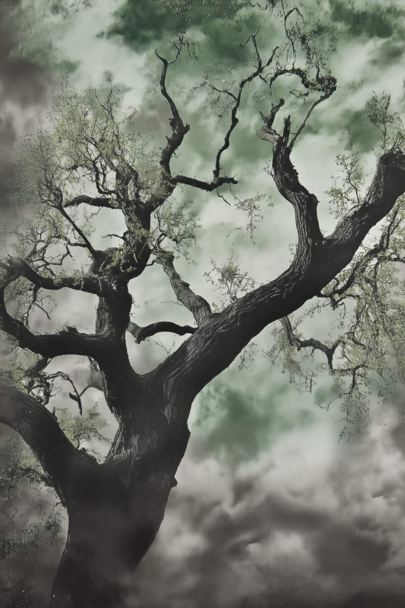 Storm Oak print