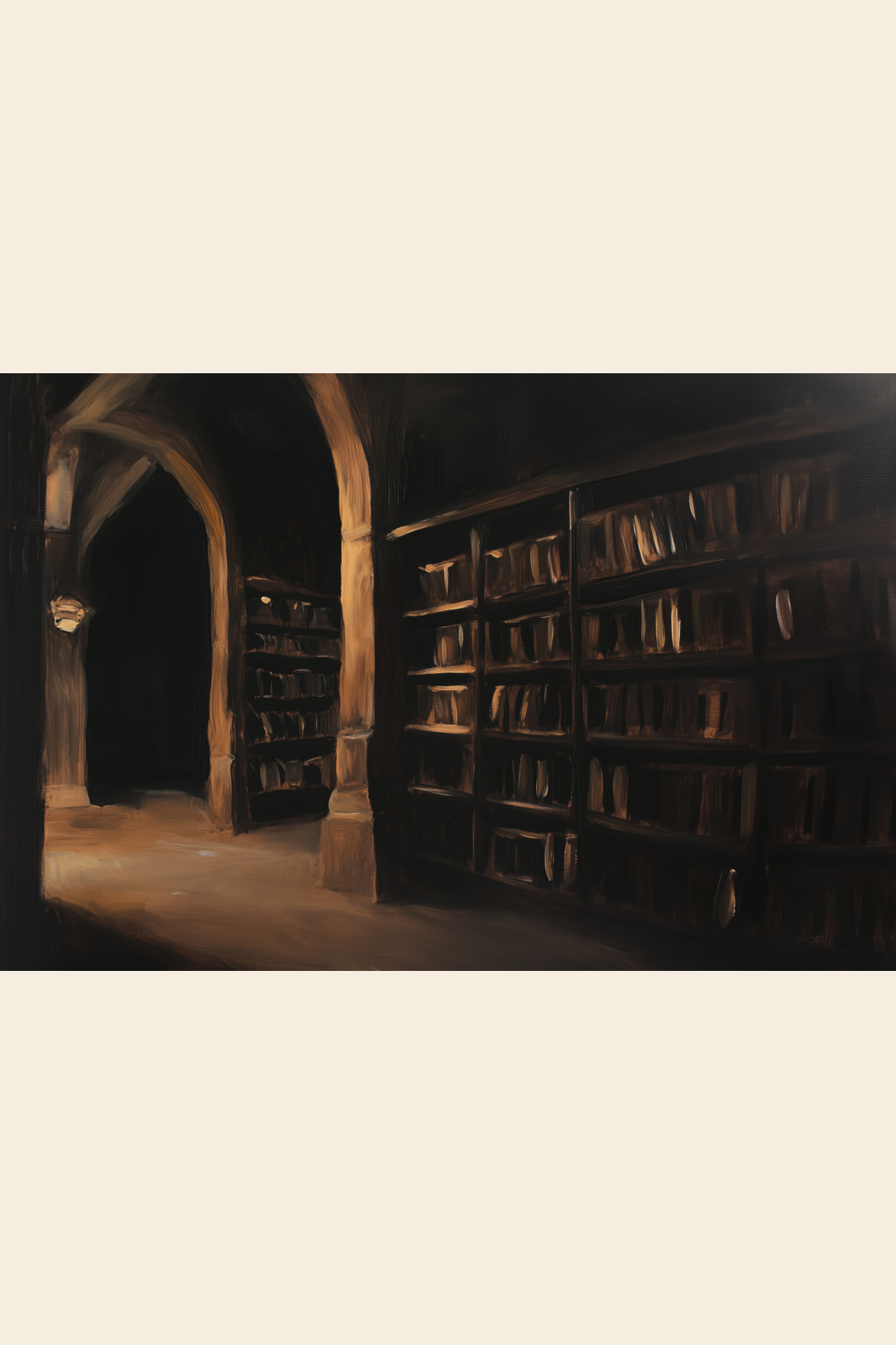 The Old Library print