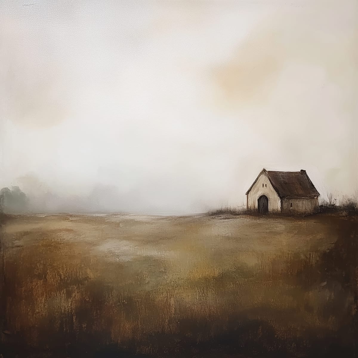 The Far Cottage print