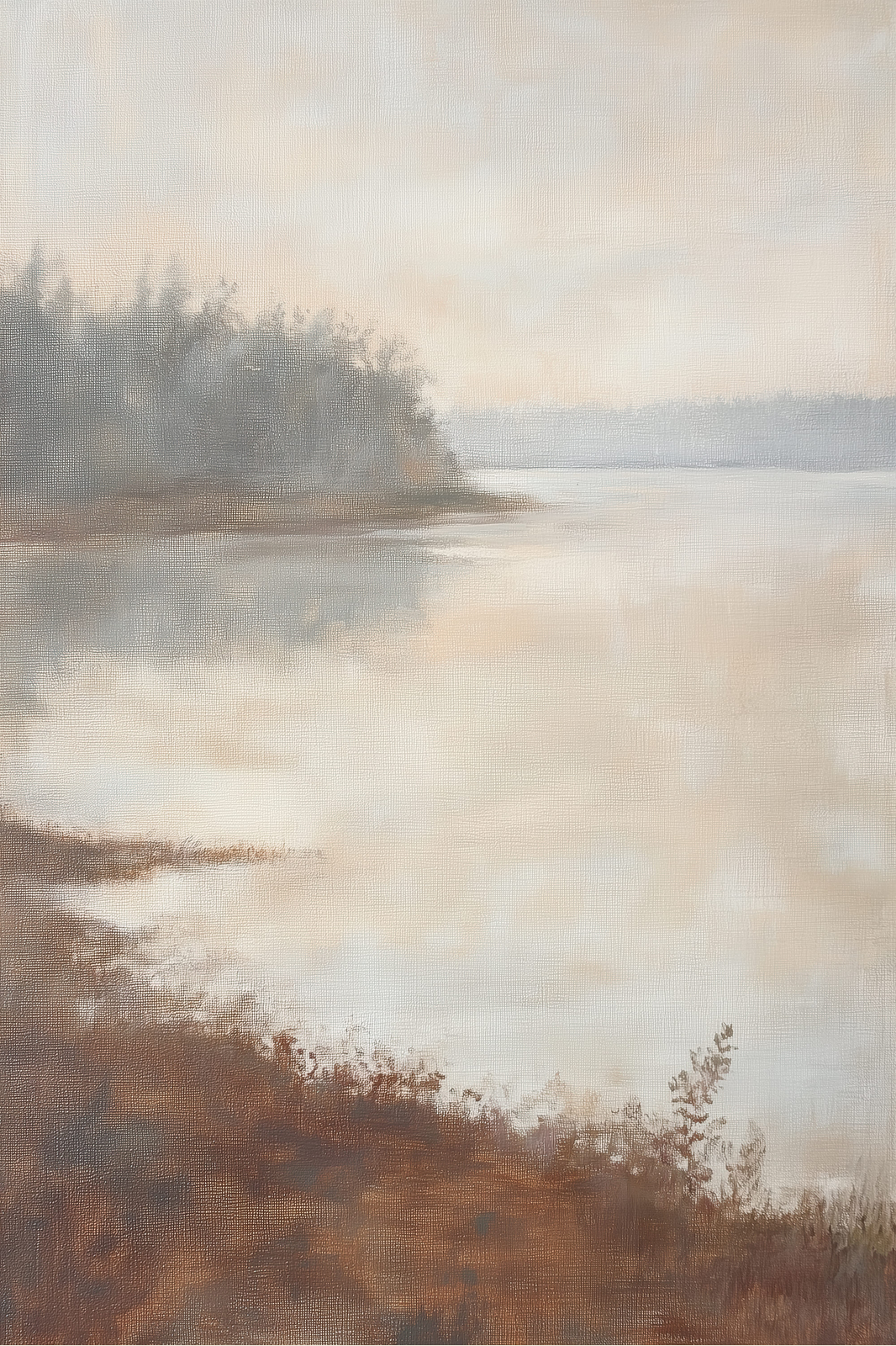 Lake at First Light print