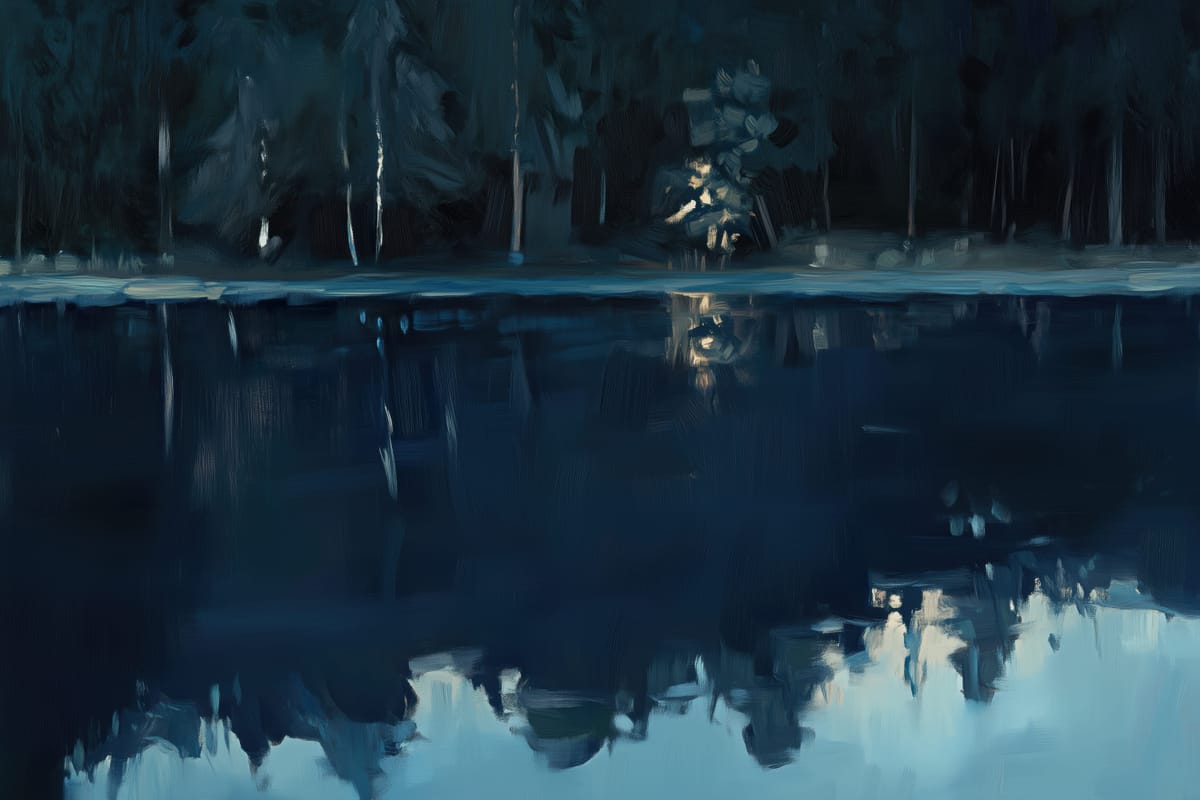 Twilight Water print